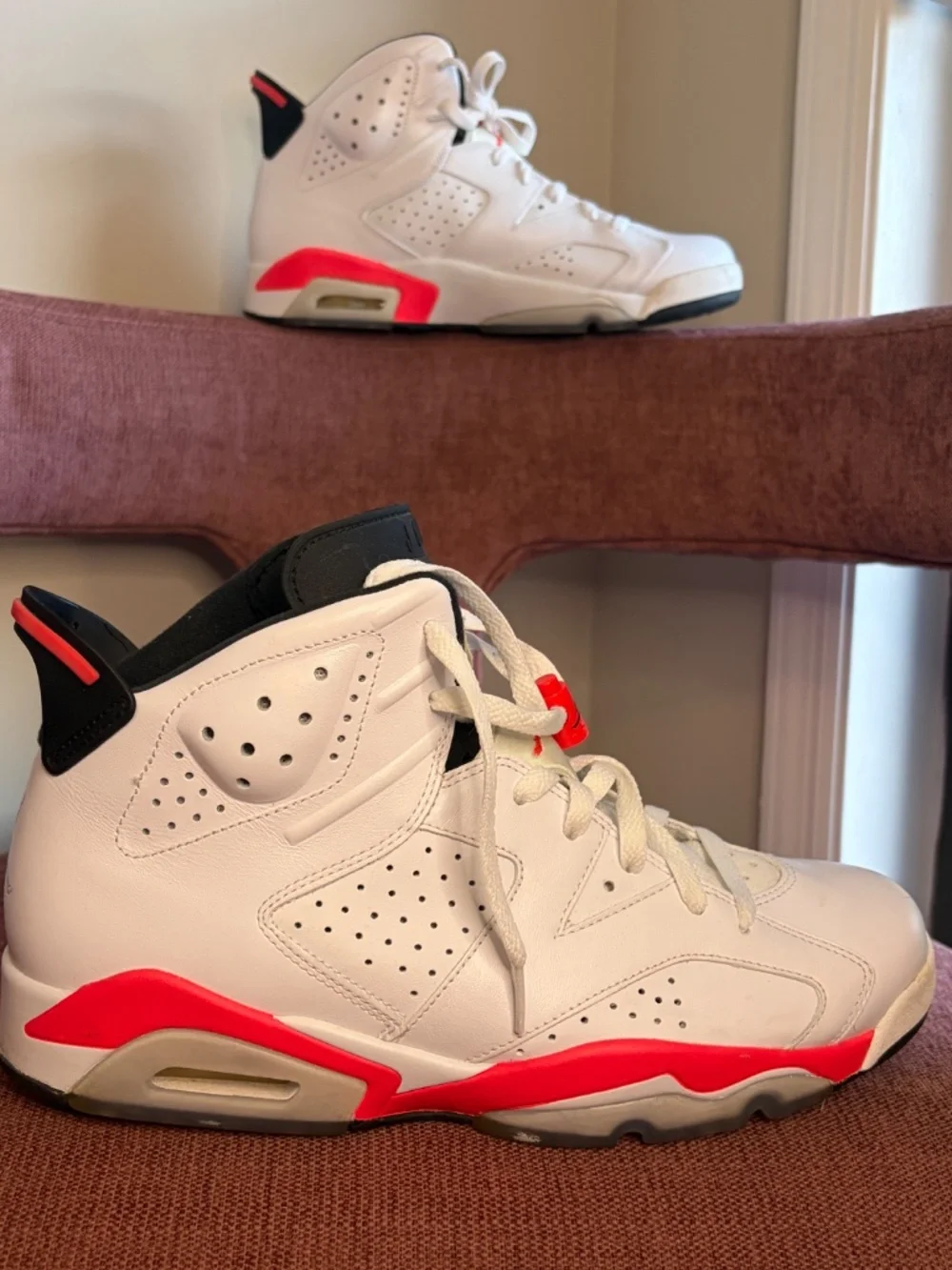 Jordan 6 Retro Infrared White (2014)